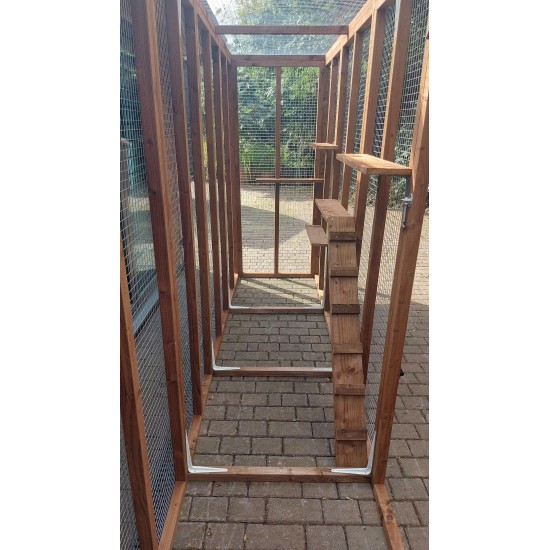 17FT X 3FT X 8FT TALL Freestanding Catio Enclosure